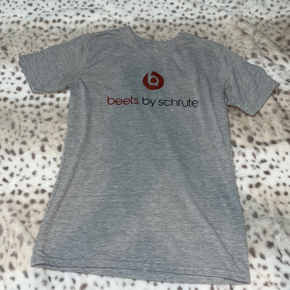 “Beets by schrute” t shirt (from The Office)